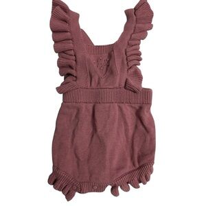 Cat & Jack Baby Knit Romper in Purple